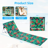 Lazy Dayz Fold Up Beach Lounger - Mossman V915-LD0121-MO