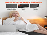 Grounding Mat, 680 x 990 mm Anti-Slip PU Leather Earthing Mat, with 15 Feet Cord, V952-PUPGDJDDPUPG906VDV0