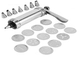 Aluminium Alloy Cookies Biscuits Press Maker Mold Kit Pastry Piping DIY Making Cake Decorating V1294-YM0901-3118200122511