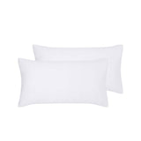Accessorize Pair of White Hotel Deluxe Cotton King Pillowcases 50cm x 90cm V442-HIN-PILLOWC-HOTELCOTTON-WHITE-KI