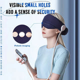 6D Airbag Heat Therapy Head & Eye Massager Three-Level Constant Warmth Aids Sleep, Multi-Mode V1232-YDAMY-001