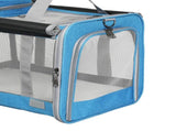 Pawz 3 in 1 Pet Soft Crate Dog Cat Carrier XL Size Blue PT1254-XL-BL