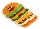 Cute Absorbent Mat Cartoon Pattern Slip Resistant Comfortable Wrapped Edges Area Pad for Bedroom V1294-YM0703-3117230045412