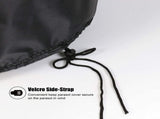 Fire Pit Cover Round, Outdoor Waterproof Patio Firepit Cover Round Fire Pit Table Cover V1370-AZ4-05883