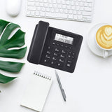 Big Button Telephone for Eldly Call Desk Display Caller Corded Telephone for Home Office Hotel V1192-AZ-W-23222