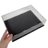 Acrylic Book Display Case, Black, Clear Protective Cover for Storage V1192-AZ-W-32985