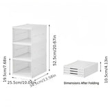 3-Tier Stackable Shoe Storage Box Set, featuring easy-access front-opening waterproof transparent V1106-KDDXZSNH001