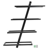 Wall Mounted Red Wine Bottle Holder Rack Storage Shelf for Household Kitchen Bar Decor4 Bottle V1294-YM0901-3115200131112
