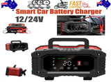 12V 20A/24V 10A Smart Car Battery Charger for Lead Acid LiFePo4 AGM Moto Battery V201-BAZ1220RE8AU