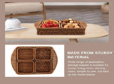 Indoor Use Light Brown PP Woven Basket for Storing and Organizing 1 Set V1192-AZ-W-27673