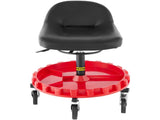 Shop Stool, 135 kg Rolling Garage Stool, 56 cm to 66 cm Adjustable Height Mobile Rolling Gear Seat, V952-YXAPDSFZDQCDJEZCNV0