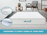 Double 30cm Green Tea Memory Foam Mattress Cooling Comfort with CertiPUR-US Certified Foam V63-826501
