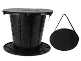 Retractable Portable Toilet Foldable Travel Toilet 7 Level Adjustable Height Camping Portable Potty V1294-YM0901-3111240209211