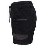Mens Cargo Cotton Work Shorts 10 Pockets Tradies Utility Pants Workwear Trousers, Black, 36 V474-739026