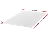 Giselle Bedding Memory Foam Mattress Topper Egg Crate 5cm King Single MATTRESS-TOP-EC-N5-KS
