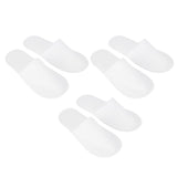 50 Pair White Disposable Slippers Hotel Slippers Anti Slip Spa Centre Travel Slippers for Outdoor V1294-YM0523-3112220003011