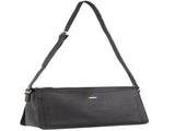 Morrissey Italian Structured Leather Cross Body Handbag Tote Bag - Black V563-MO-3162-BLACK