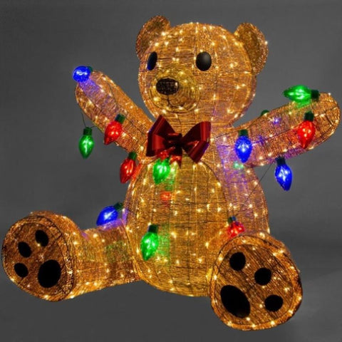 Christmas Bear Display LED Lights String Lights Indoor/Outdoor 152cm 112_SB11