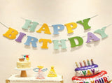 3-pcs Birthday Party Decoration Set with 2-pack Smiley Daisy Balloon Centerpieces & Blue and Green V888-ELOSUNG53423