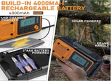 Hand-crank emergency radio - Portable AM/FM and shortwave radio - Supports charging via solar V1259-DP01-BO-499