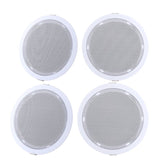 Giantz 6 Inch Ceiling Speakers In Wall Speaker Home Audio Stereos Tweeter 4pcs SPK-CEILING-MSR127X2