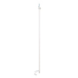 Downrod for Jhook Fan, 760 mm Size, White V1202-V1-CLIPDR760X21JWE