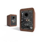 Kanto YU4 140W Powered Bookshelf Speakers with Bluetooth and Phono Preamp - Pair, Walnut V398-KO-YU4WALNUT-I