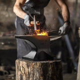 VEVOR Single Horn Anvil, 66Lbs Cast Steel Anvil, High Hardness Rugged Round Horn Anvil Blacksmith, V952-ZTZ66LBLONDON0TMFV0