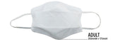 6x Tigerplast Fabric Face Mask Washable Reusable Mask Protect Cover - White V563-TIGERPLAST_ADULT_WHT-6PCS