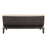 Sarantino 3 Seater Modular Faux Linen Fabric Sofa Bed Couch - Beige SOFA-M2830-LNN-BGE