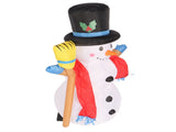 4 FT Christmas Inflatables Snowman Tall Christmas Inflatable Snowman Outdoor Decorations Courtyard V1294-YM0901-3115230112912