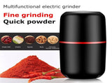 Mini Electric Coffee Grinder Multifunction Kitchen Salt Pepper Grinder Household Powerful Beans V1192-AZ-W-14582