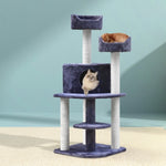 i.Pet Cat Tree 126cm Tower Scratching Post Scratcher Condo Trees House Grey PET-CAT-WT01-GR