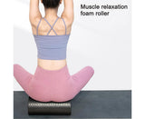 Standard fascia roll. Original massage roller for fascia training - Training role in various - Black V1263-JX-1229