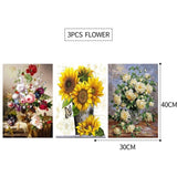 3PCS 5D Diamond Painting Kits Diamond Glue Art Kit Paint for Adults Kids DIY Gift 40x30cm V201-W13175818