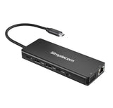 Simplecom CHN613 USB-C 13-in-1 Multiport Docking Station Dual HDMI VGA Triple Display USB 3.2 Gen V1202-V2-HXSI-CHN613
