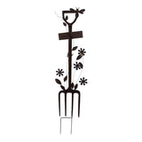 Colour Fork Garden Stake / Wall Decoration 97cm V637-71304FRK