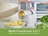 Electric Cheese Grater, Detachable Electric Salad Maker Home Kitchen Use, Electric Cheese Grater V1192-AZ-W-10104