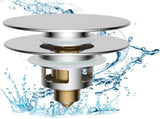 Upgraded 3 in 1 Bathroom Sink Drain Strainer V1258-DP02-C-818
