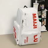Fashion Backpack Sport Backpack Travel Backpack Four-Color Backpack Trendy - Black - Size L V1347-127-12590-BLK-L