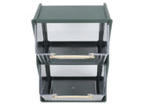 Tea Bag Storage Box Separate Storage Large Opening Beautiful Bag Organizer for Capsules Coffee V1294-YM0706-3117230189512