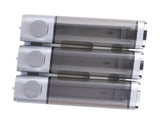 3 Chamber Shower Soap Dispenser 3x300ml Capacity Wall Mounted Shampoo and Conditioner Dispenser for V1294-YM0901-3112250042614