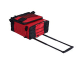 Rolling Cooler 43L Large Capacity Waterproof Foldable Rolling Insulated Box for Camping Picnic Red V1294-YM0901-3117240200211