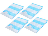 Travel Vacuum Bag Reusable Clothes Quilt Blanket Storage Bags with 3.5cm Air Inlet80x60cm V1294-YM0901-3113200210413