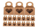 Brown Paper Wine Bottle Box, 50Pcs, Multi-Functional Storage for Home and Travel V1369-AZ3-W-18014