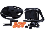 Garden Hose Spray Nozzle - Hose Nozzle with Storage Cart for Outdoor Use V1263-JX-4532