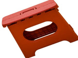 Folding Step Stool Portable Strong Space Saving Plastic Footstool for Adults and Kids Vintage Red V1294-YM0716-3116220006213