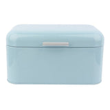 Bread Storage Box Retro Metal Bread Bin Box Large Capacity Kitchen Storage Container Elegant Vintage V1366-AZ2-W-19160