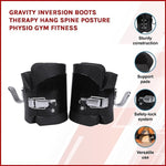 Gravity Inversion Boots Therapy Hang Spine Posture Physio Gym Fitness V63-799277