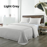 Royal Comfort Blended Bamboo Sheet Set Light Grey - Queen ABM-10002288